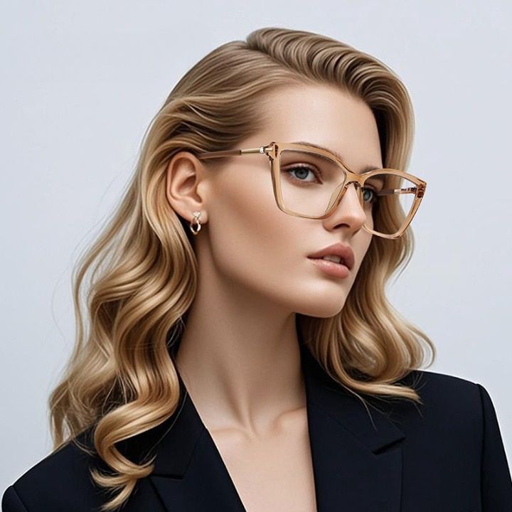 Plastic TR90 frames for glasses for women with UV and Blue Ray Cut protection FOCUS FCS2238