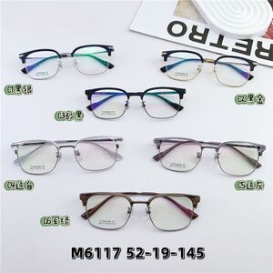 Hybrid metal + TR90 frame SANTA M6117