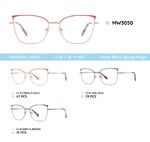 Metal women's frame for glasses MW3050