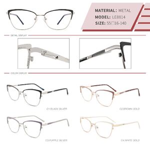 Оправа металлическая с флексом LE8814-DA