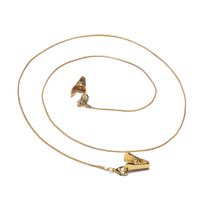 Металлическая цепочка с зажимами для очков и масок GL1132