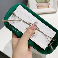 Металлические очки с защитой от синего света Blue Block FENQI F6213