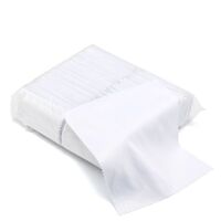 Microfiber cloth for cleaning glasses lenses, individually packaged, density 180 gsm (g/m2), size 13*13 / 15*15 / 15*18 cm