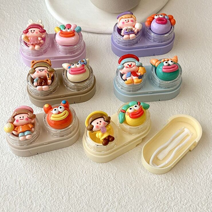 Мини-набор для мягких контактных линз выдвижной W-CT40香肠嘴