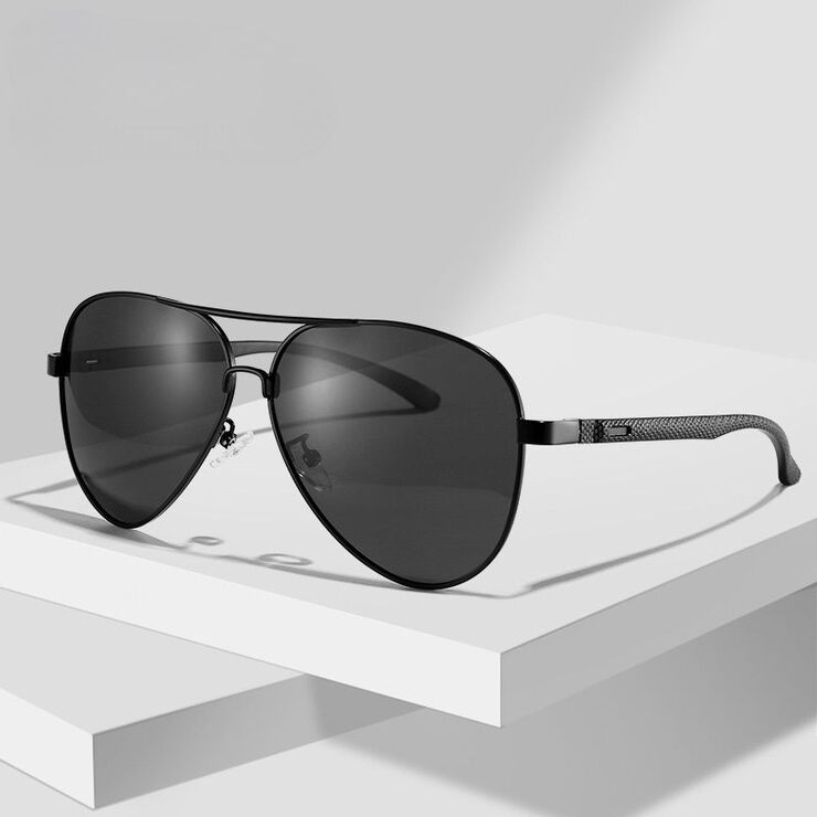 Polarized aluminum-magnesium sunglasses with UV400 protection 2858-GT