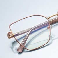 Оправа женская металлическая + TR90, линзы-блюблокеры с защитой от ультрафиолета и синего света More FCS3145