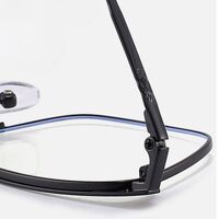 Metal glasses with blue light and UV protection 9683-2-GT