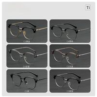 Оправа полуободковая сверхлёгкая титановая MAMO PT08129