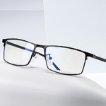 Blue Block metal glasses with blue light protection FENQI F1908
