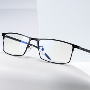 Blue Block metal glasses with blue light protection FENQI F1908