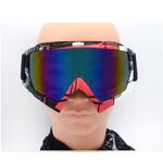 Safety shockproof sports goggles 风镜-X600-黑红转印单支