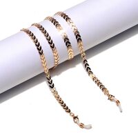 Glasses chain with crystals GL1264