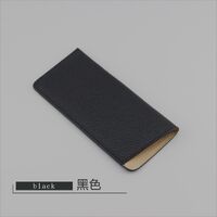 Футляр-чехол из натуральной кожи для очков с подкладкой из микрофибры ZY003