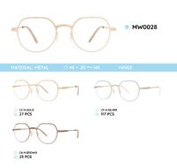Metal women's frames for glasses MW0028