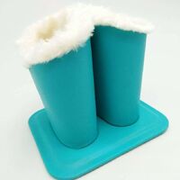 Eyeglasses and accessories plush case stand holder H008-1-HE