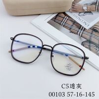 Оправа гибридная, металл + TR90, линзы с Blue Block покрытием SANTA 00103