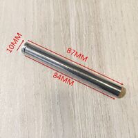 Держатель (кронштейн) для очков, под носоупоры, для вставки в пазы стоек для очков, 87*10 мм