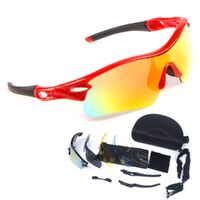 Safety shockproof sports goggles+5 caps 骑行套装-002眼镜