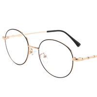 Metal glasses with blue light and UV protection 9642-3-GT