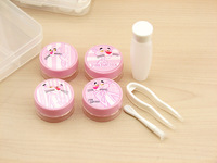 Mini set with contact lens cases ZZXF, 2pcs