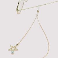 Metal copper eyeglasses non-slip 