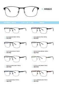 Металлическая оправа с дужками из пластика TR-90 MR0023