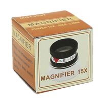 Portable pocket magnifier 13097-XX, diameter: 22 mm, magnification: 15X