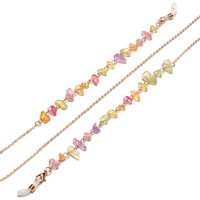 Fashion glasses chain natural lapis lazuli GL1205