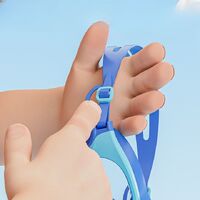 Swimming waterproof anti-fog goggles for kids (3-15 years), with earplugs, YK-YZW-YJ3023-YU