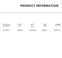 Plastic TR90 Blue Block ultra-light glasses with blue light protection FENQI F8062