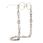 Acrylic non-slip eyeglasses chain GB057