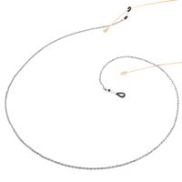 Silver-colored metal non-slip chain, for glasses and masks GS001