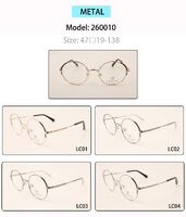 Metal eyeglasses frame for men 260010 (item in stock)
