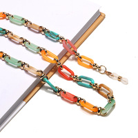 Модная черная цепочка для очков с подвеской в виде стрекозы GB141