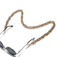 Anti-slip aluminium eyeglass chain GL1094