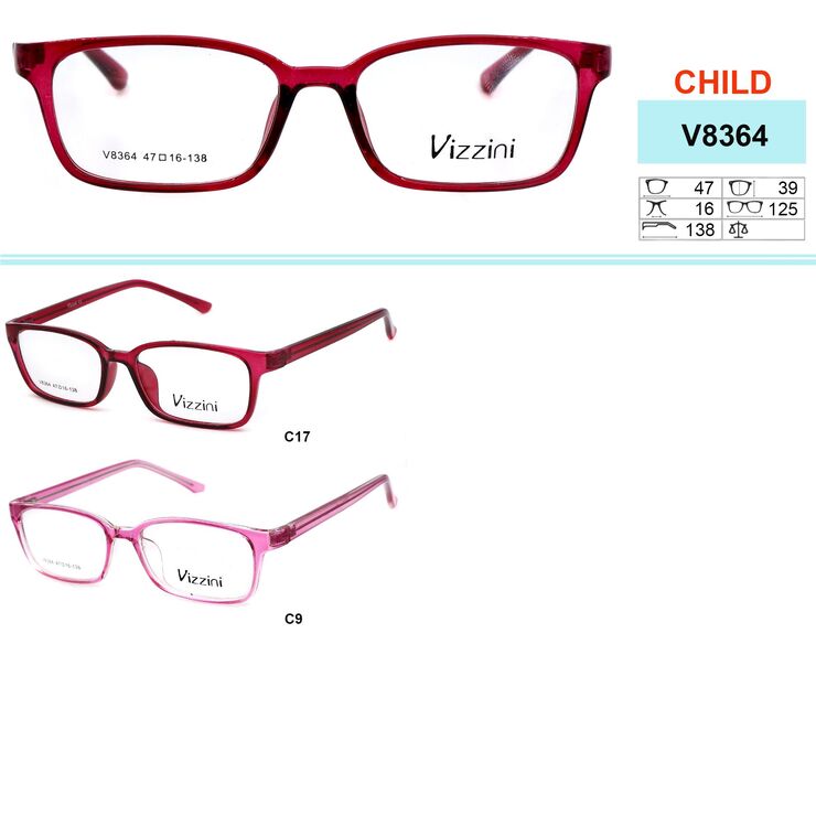 Оправа пластиковая для очков VIZZINI V8364