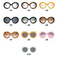 Plastic glasses with blue light protection for women 386-PN