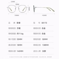 Оправа металлическая, линзы с Blue Block покрытием SANTA 00173