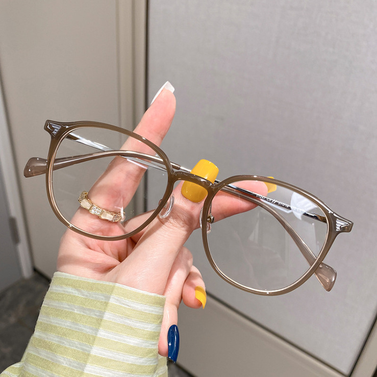 Plastic TR90 glasses with blue light protection for women 01247-PN