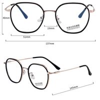 Оправа комбинированная с линзами Blue Ray Cut MAMO M2816