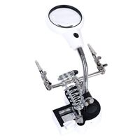 Лупа настольная с подсветкой 16126AC-XX, увеличение: 4,5X, 11X