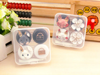 Mini set with contact lens cases XF-DIY-FFRL, 2pcs
