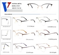 Metal nylor frame with spring hinges D1011-DA