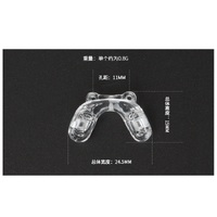Silicone nose pad, 24.5*15 mm