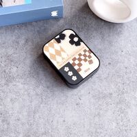 Soft contact lens kit XY5048黑盒咖盒花图