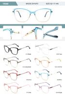 Оправа пластиковая из TR90 женская с флексом SY1073-DA