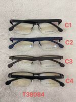 Nylor metal frame for glasses with spring hinges for men T38084