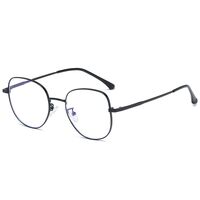 Metal glasses with blue light and UV protection 9672-2-GT
