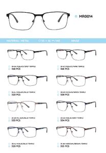 Металлическая оправа с дужками из пластика TR-90 MR0014
