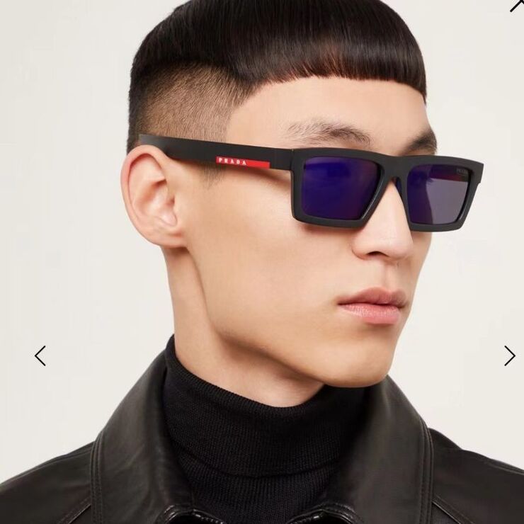 Пластиковые поляризационные мужские солнцезащитные очки в квадратной оправе Elit SPS02ZUS-EL